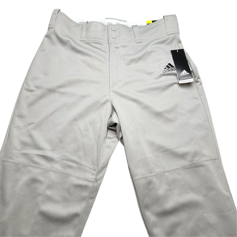 Adidas Aeroready Baseball Pants - Mens Medium - Gray Athletic Trousers